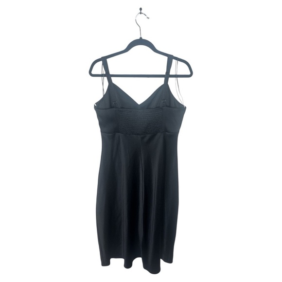 Sofia by Sofia Vergara Black Satin Chemise - Picture 6 of 8